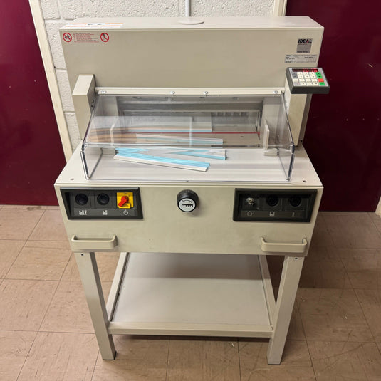 Pre-owned IDEAL 4850-95EP Programmable Guillotine