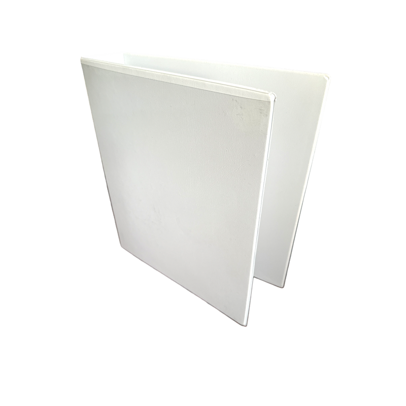 Load image into Gallery viewer, Panorama White 2D Ring Presentation File Binders A5 25mm Spine - Pack of 10
