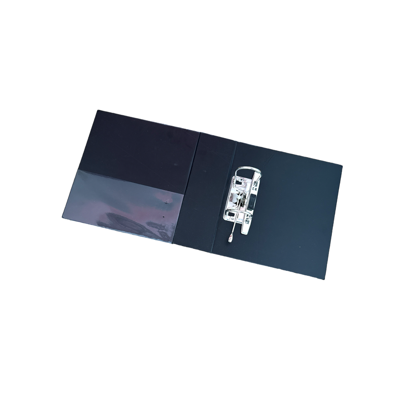 Load image into Gallery viewer, Panorama Black 2D Ring Lever-Arch Presentation File Binders A5 58mm Spine - Pack of 10
