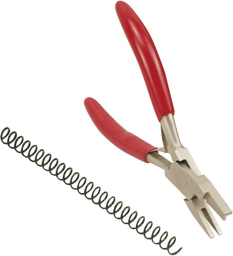 Heavy-Duty Hand-held SC-Pliers For Cutting & Crimping Plastic-Coil Spirals