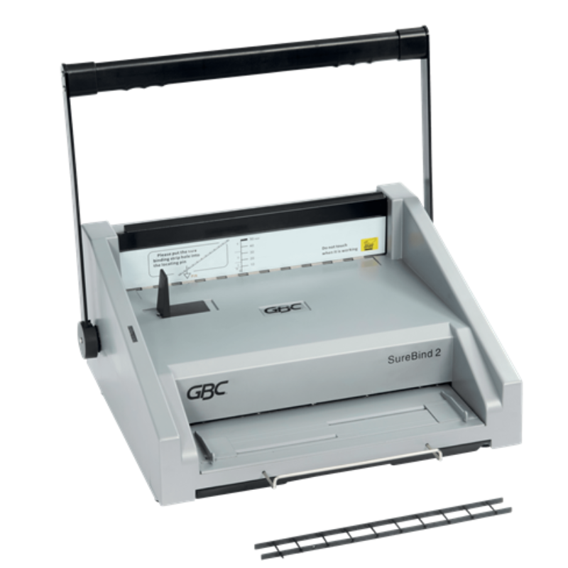 Load image into Gallery viewer, GBC Surebind System 2 Manual Strip Punch &amp; Closer Binding Machine
