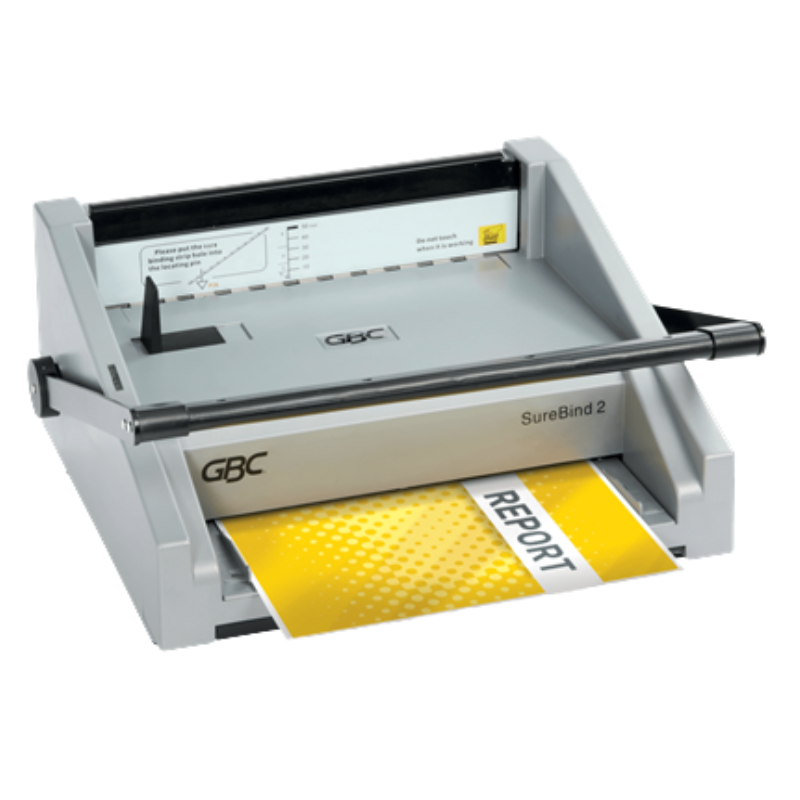 Load image into Gallery viewer, GBC Surebind System 2 Manual Strip Punch &amp; Closer Binding Machine
