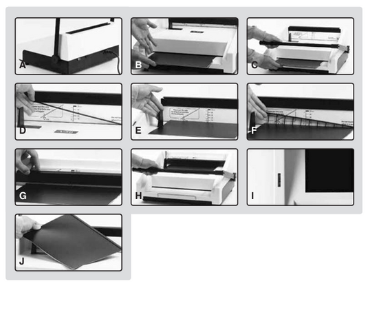 GBC Surebind System 2 Manual Strip Punch & Closer Binding Machine