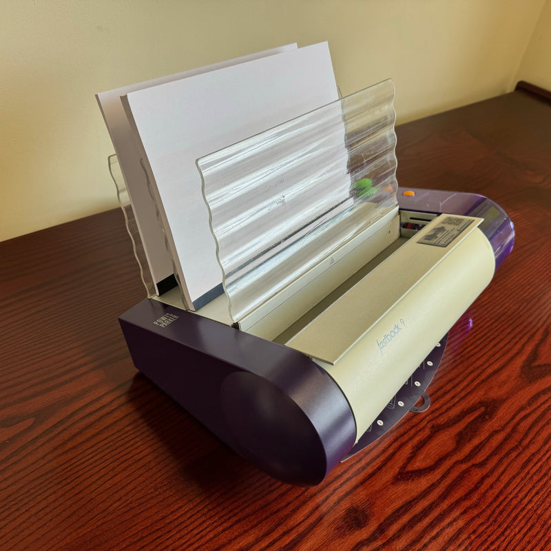 Load image into Gallery viewer, Pre-owned Fastback 9 LX Thermal-Strip Document Binder Including 100 Strips
