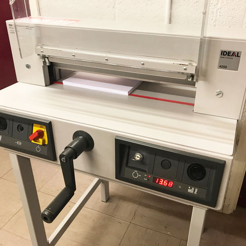 Pre-owned IDEAL 4215 Electric Desktop Guillotine