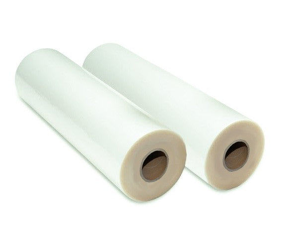 Load image into Gallery viewer, Low-Melt Matt Laminate Film 685mm x 100m 125micron 58mm/2&quot; Core - (1 Roll)
