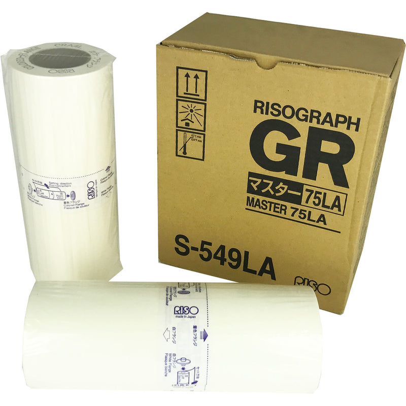 Load image into Gallery viewer, Riso GR A4 Master Rolls S-549LA (Box 2)
